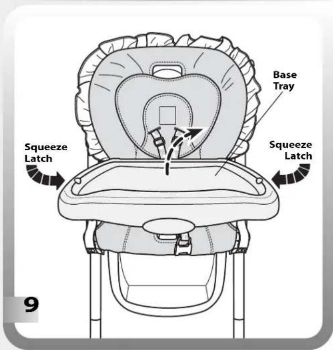 Squeeze Latch Base Tray Squeeze Latch 9