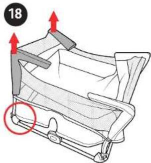 CHICCO FastAsleep Go - Retiro de los elementos mullidos - 1