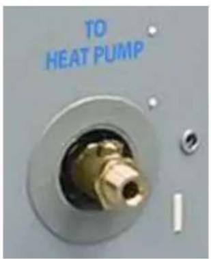 TO HEAT PUMP