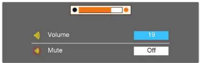Volume Mute 19 Off