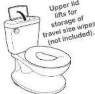 Summer Infant My Size Potty 11520 - ▲ BATTERY WARNING: - 9