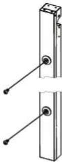 CyberPower PDU15B12R - Vertical Installation with Keyhole Mounts (0U Models) - 1