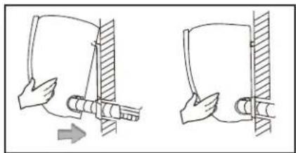 Mabe MMT12HDBWCAAXME8 - fixing the indoor unit - 1