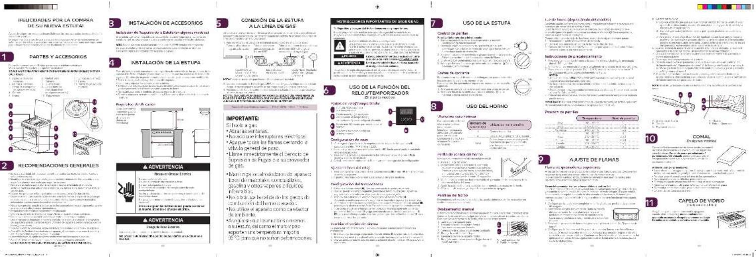 IFELICIDADES POR LA COMPRA DE SU NUEVA ESTUFAL PARTES Y ACCESORIOS 1 2 3 4 5 6 7 8 9 10 11 12 13 14 15 16 17 18 19 20 21 22 23 24 25 26 27 28 29 30 31 32 33 34 35 36 37 38 39 40 41 42 43 44 45 46 47 48 49 50 51 52 53 54 55 56 57 58 59 60 61 62 63 64 65 66 67 68 69 70 71 72 73 74 75 76 77 78 79 80 81…