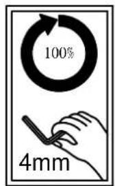 100% 4mm