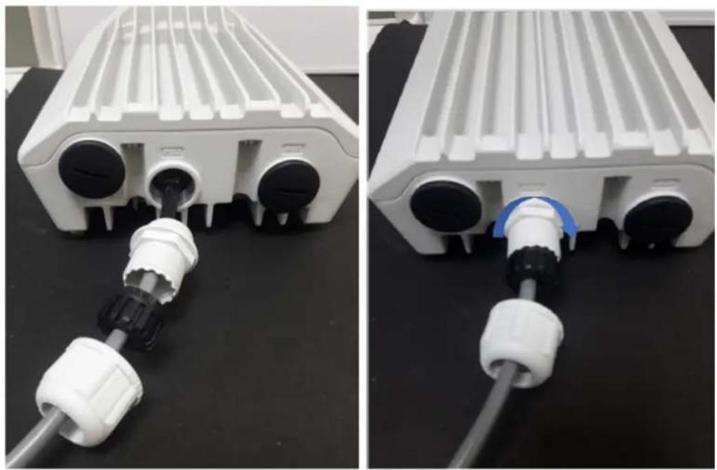 Cambium Networks cnWave 60 - Connect to the PSU port of the radio Using Power over Ethernet (PoE) - 3