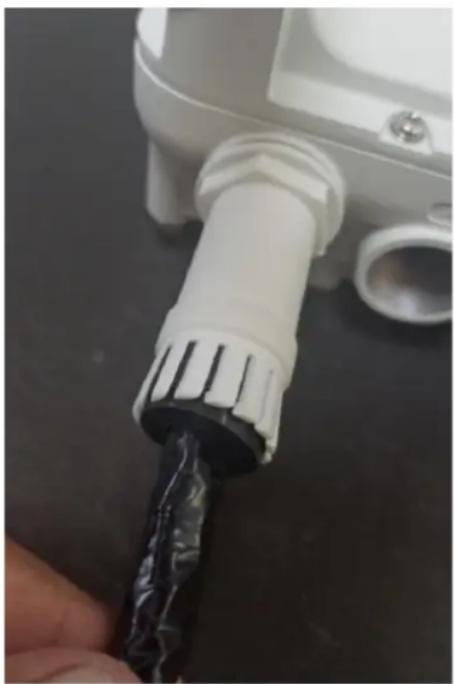 Cambium Networks cnWave 60 - Fitting the gland - 1