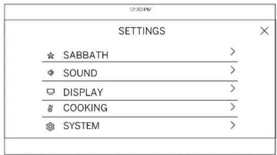 Café C2S950M2NS5 - Settings - 2