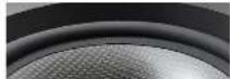 OSD Audio Black NC8W - TPR RUBBER SURROUND - 1