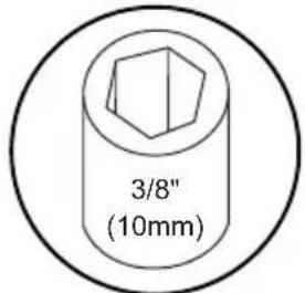 3/8" (10mm)