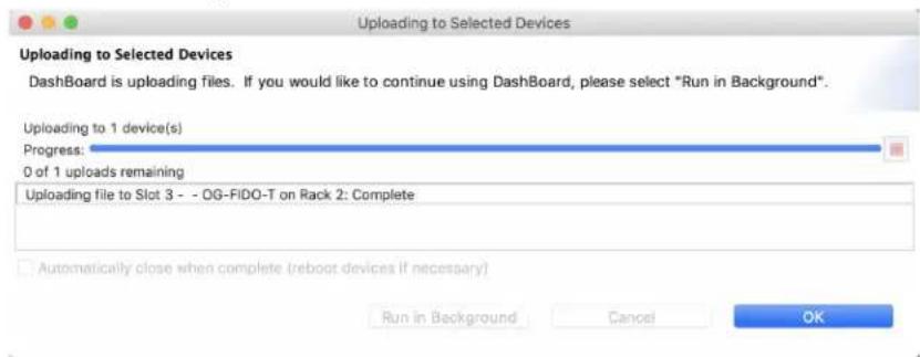 AJA OG-FIDO-2R - To Upload New Software - 4