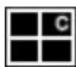 TOSHIBA DVS16-240-3T - SCREEN DIVISION BUTTONS - 3