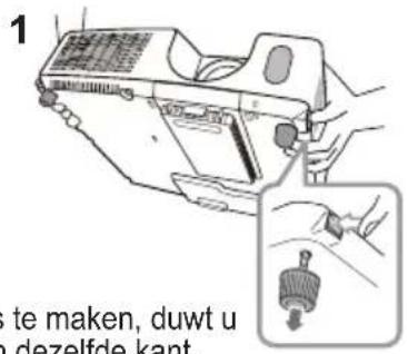 1 te maken, duwt u dezelfde kant