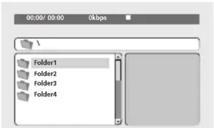 00:00/ 00:00 0kbps Folder1 Folder2 Folder3 Folder4