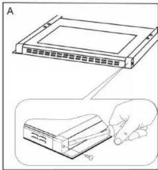 GE FOE060L1B2ES - Retirada do painel interno de vidro - 1