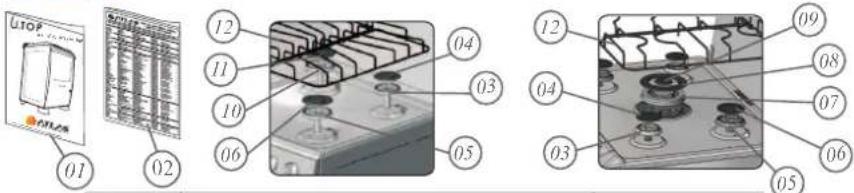 UTOP 01 02 12 11 10 06 04 03 05 12 04 03 09 08 07 06 05