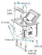 Cable Candle Screw (A) Screw (B) Screw (A) Lower Gas Assembly