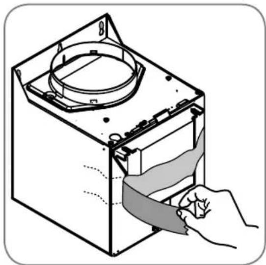 Brastemp BA390 - Apenas para o modo de Exaustão: - 8