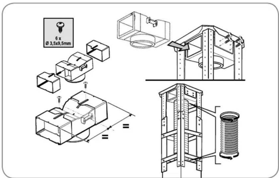 Brastemp BA390 - Apenas para o modo de Exaustão: - 17