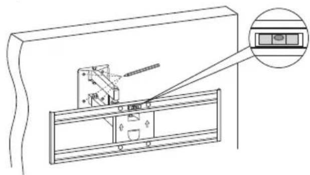 SILVERCREST STW 32-60 A1 - 2e étape : Fixer le support mural TV au mur - 1