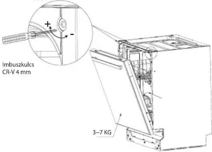 Imbuszkulcs CR-V 4 mm 3~7 KG