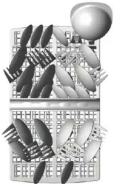 Guzzanti GZ-8703 - Cutlery Basket and Fork shelf - 2