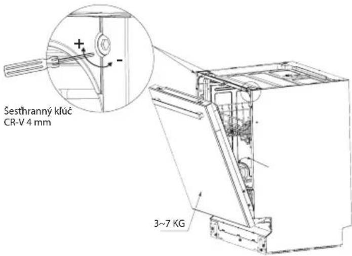 Šesthranný klúc CR-V 4 mm 3~7 KG