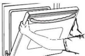 GE PB930SLSS - To remove the door: - 2