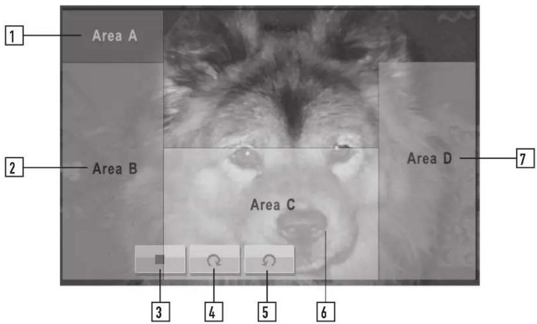 1 Area A 2 Area B Area C Area D 3 4 5 6 7