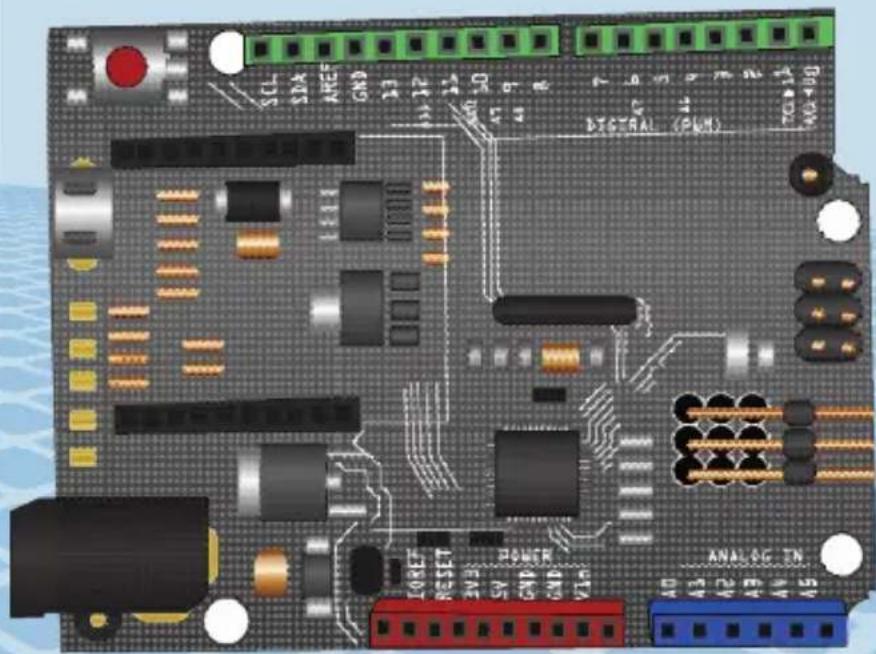Steren ARD-020 - PCB COMPATIBLE WITH ARDUINO LEONARDO - 1