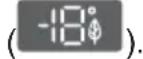 NEW POL NWF1861PEEI - Freezer Temperature Settings - 1