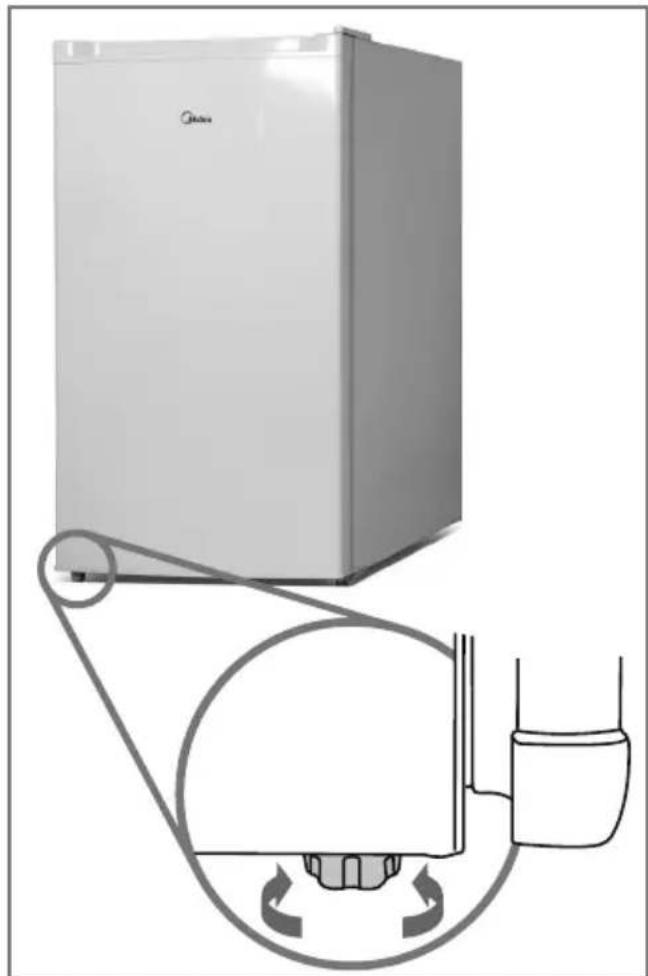 MIDEA MRC10B2-B - - Nivelamento do Frigobar - 1
