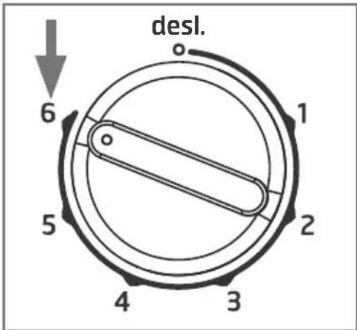 desl. 6 1 2 5 4 3