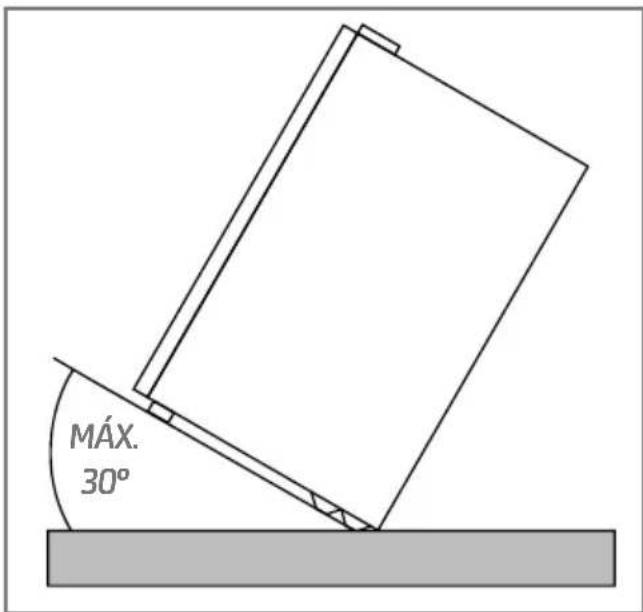 MÁX. 30°