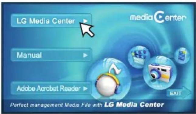 LG MF-FM37F2S - Instalación del LG Media Center - 1