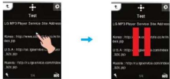 Test LG MP3 Player Service Site Address Korea : http://www.123456.com/index.jsp U.S.A : https://uigenvice.com/index.jsp Russia : http://uigenvice.com/index.jsp 1/4 800 → Test LG MP3 Player Service Site Address Korea : http://www.123456.com/index.jsp U.S.A : https://uigenvice.com/index.jsp Russia : http://uigenvice.com/index.jsp 1/4 800