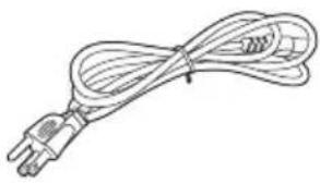 Line drawing of a coiled cable with two leads (no text or symbols)