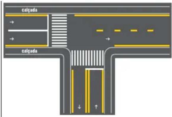 Honda Pop 110i (2019) - a) Linha de Indicação de Proibição de Estacionamento e/ou Parada - 2