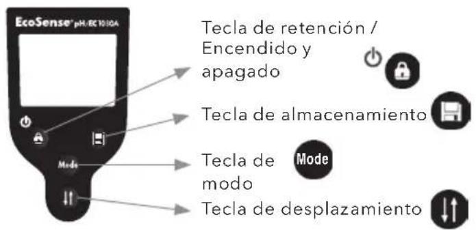 YSI EcoSense pH/EC1030A pH - Configure y calibre el electrodo y el medidor - 2