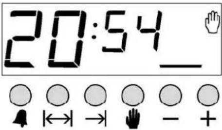 EAS Electric EFG9H60X - OT-3000-VFD OVEN TIMER USER'S MANUAL - 1