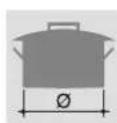 EAS Electric EFG9H60X - Pan diameters (60X90 cm model) - 1