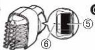 PANASONIC ER-GD20 - Parts identification - 2