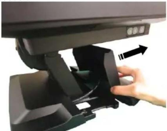 Posiflex PD-6907U - Mounting the Rear-Mount Display onto ZT Series POS Terminal - 3