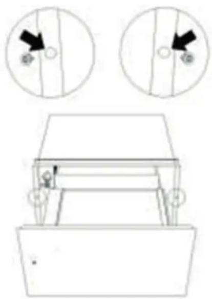 Vondom WD144BS - Colocación del equipo en la unidad de alojamiento - 1