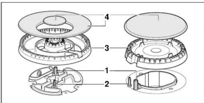 BOSCH PLP6A5B21 - Στοιχεία χειρισμού και καυστήρες - 2