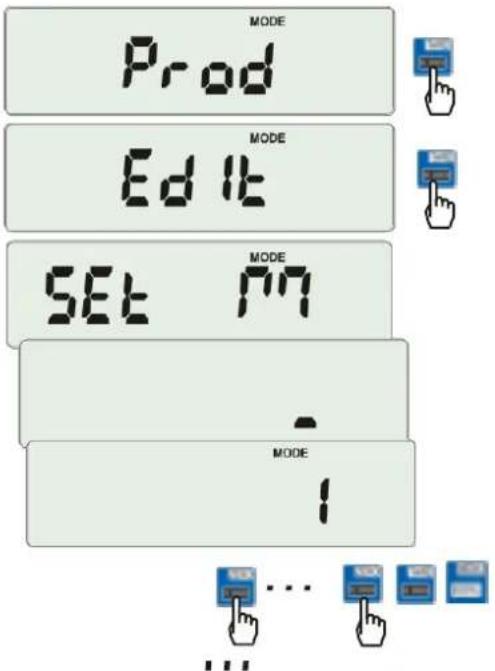 PCE Instruments SDF 300 - La base de datos de los productos y usuarios (Prod i USEr) - 4