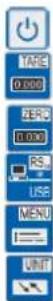 PCE Instruments SDF 300 - Teclas e indicadores - 2
