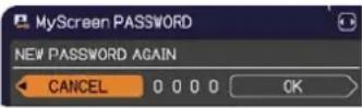 HITACHI CP-X2021WNEF - If you have forgotten your password - 10