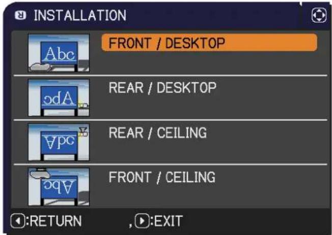 HITACHI CP-X2021WNEF - SETUP menu - 2