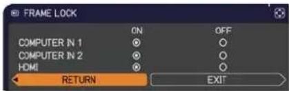 HITACHI CP-X2021WNEF - INPUT menu - 4